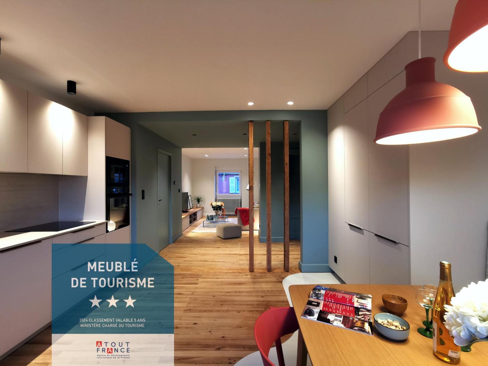 Entre Ville Et Vignes - Gite Classe 3 Etoiles إينغرسهايم المظهر الخارجي الصورة